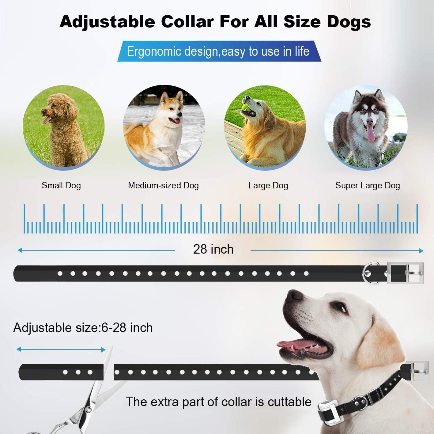 Latest Dog Fence Wireless System, Pet Containment System, Pets Dog Containment System Boundary Container with IP65 Waterproof Dog Training Collar Receiver